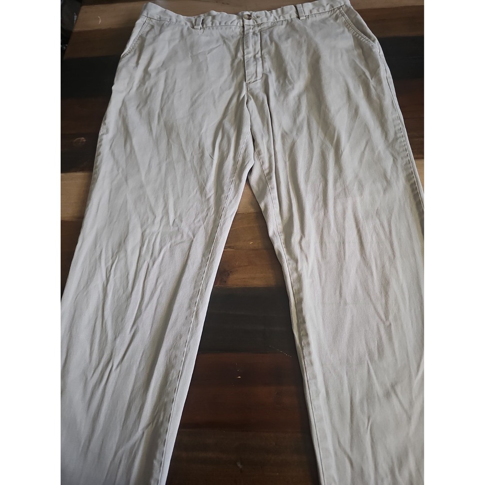 Vineyard Vines Breaker Pants Men's 38x34 Khaki Beige Stretch Chino 0093